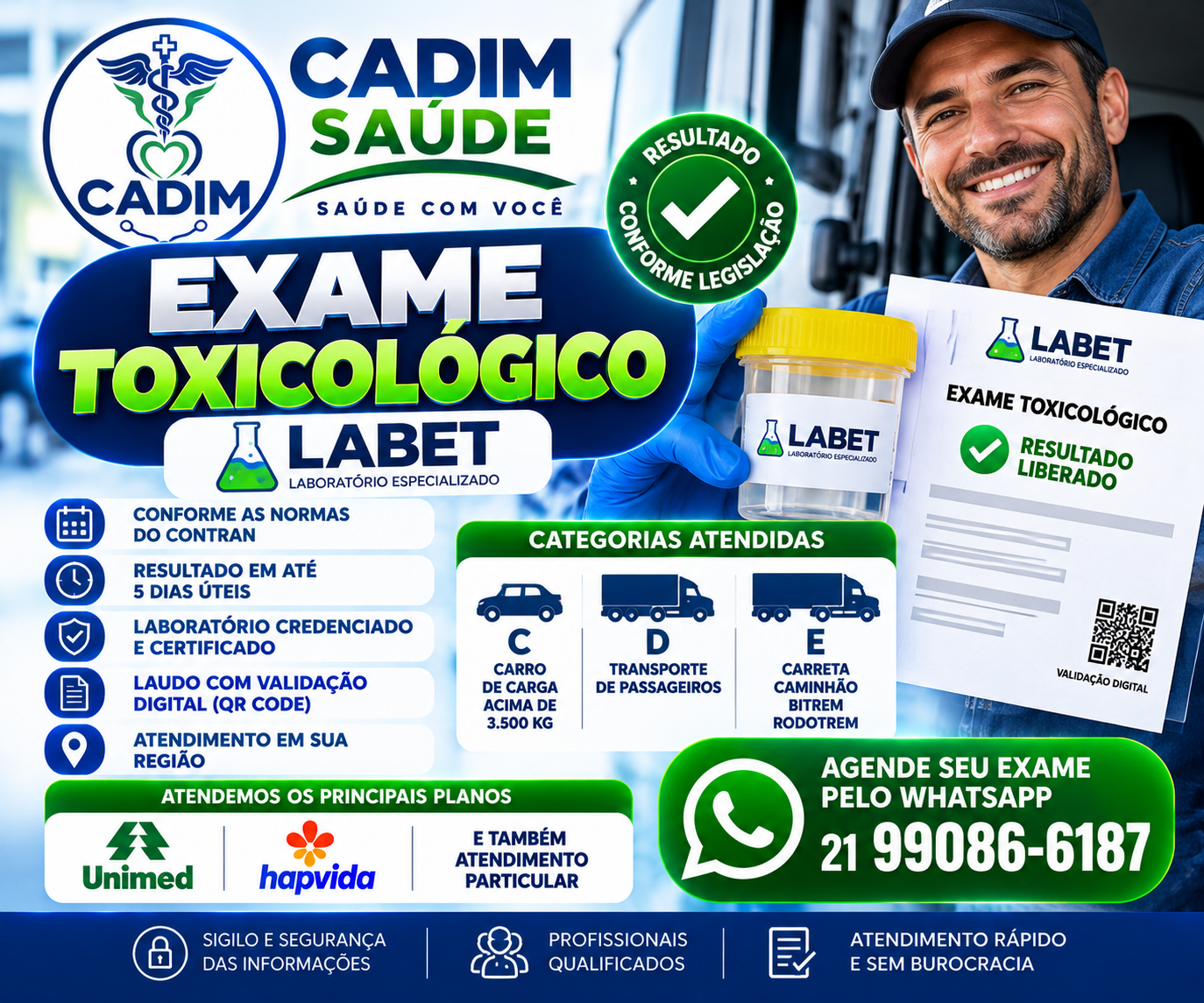 EXAME TOXICOLÓGICO