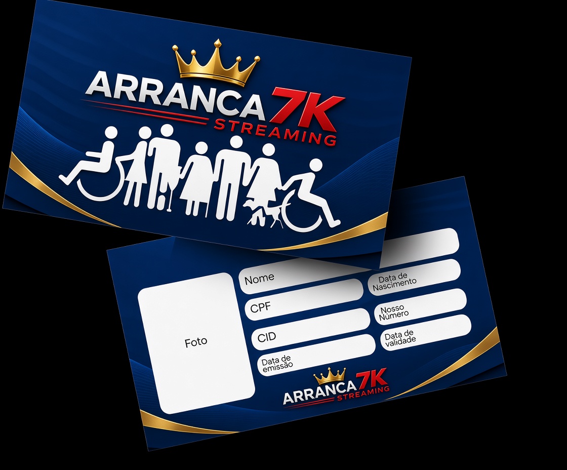 CARTEIRA PCD (A.P.P.D.) (COM QR CODE)